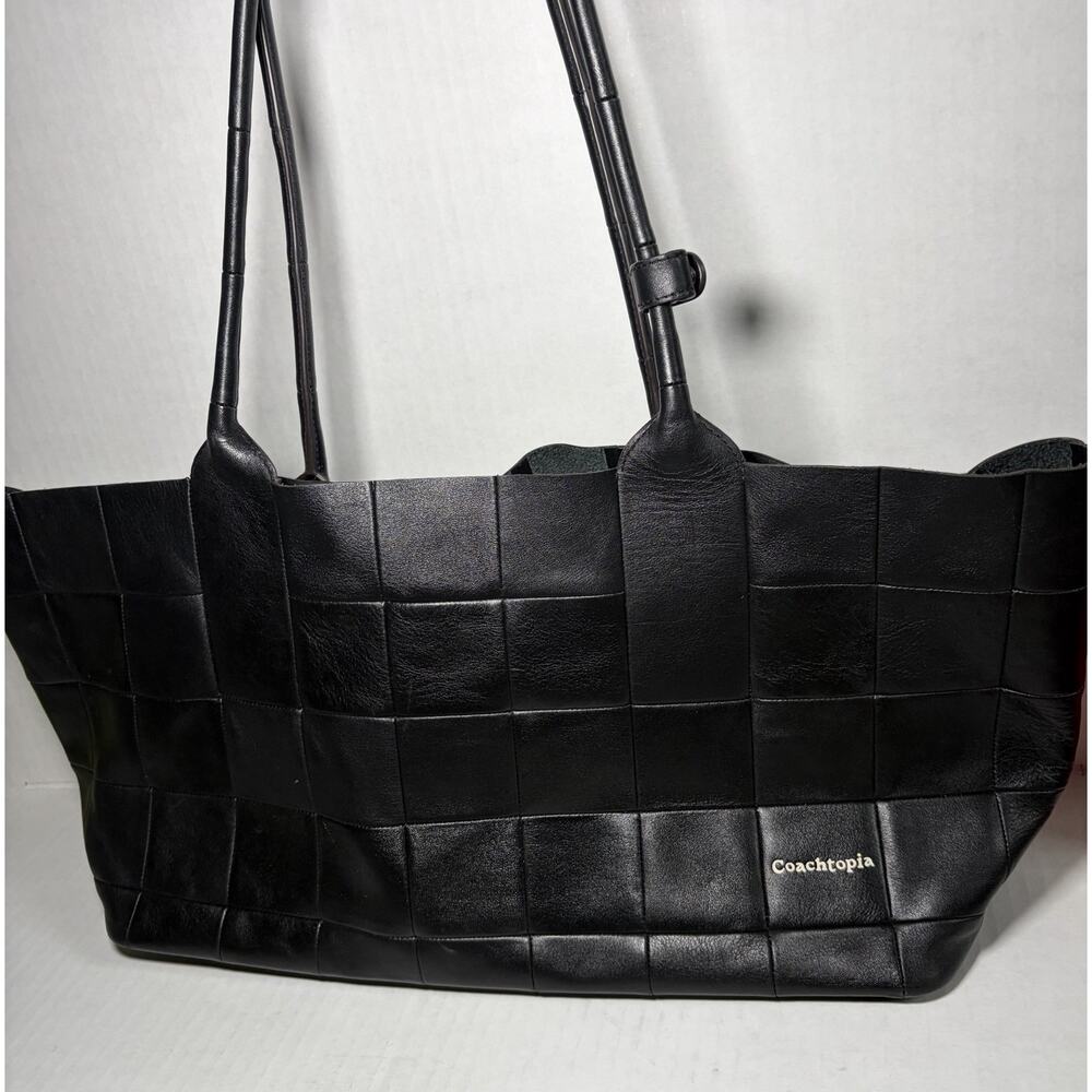 Coach Coachtopia Alter Ego Tote Bag Black Upcrafted Leather